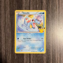 Totodile 18/25 Non Holo - 2021 Pokemon 25th Anniversary McDonalds Promo LP