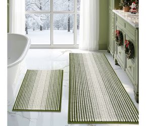 Bathroom Rugs 2 Piece Set