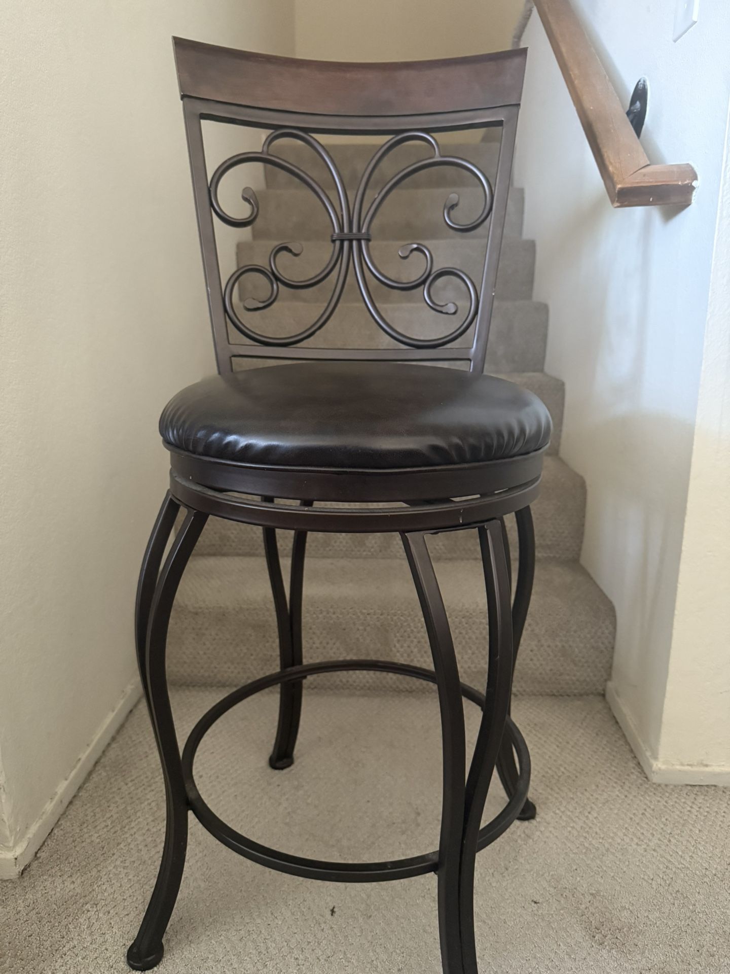 Steel High Chair (stool).(4).