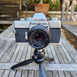 Minolta SRT-MC-II 35mm FILM Camera With Lens - VGC