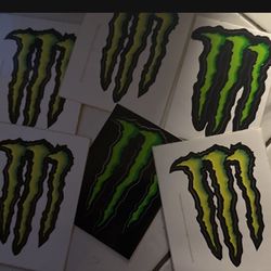 Monster Car Stickers  Decal