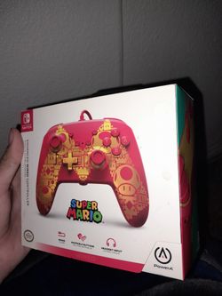NS Super Mario Wired Controller