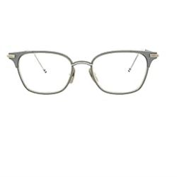 Eyeglasses THOM BROWNE TB 107 B-GRY-SLV Matte Grey-Silver
