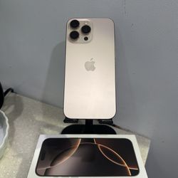 Apple iPhone 16 Pro Max 256GB Desert Titanium Unlocked 