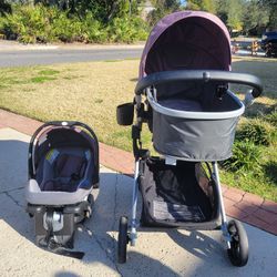 Baby Stroller W/ Infant Car Seat