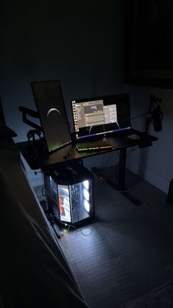 full gaming set up
