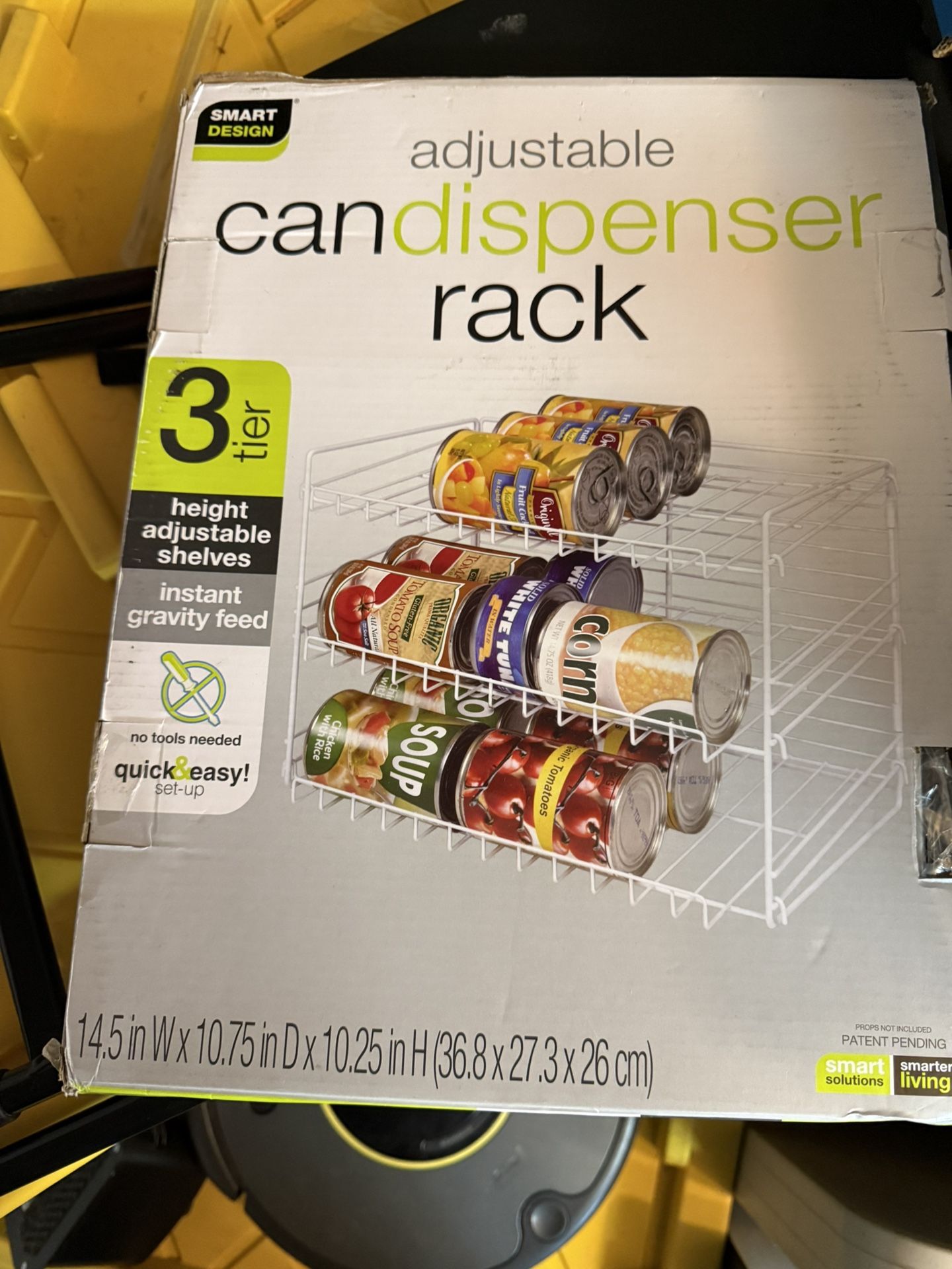 Unopened Can Rack