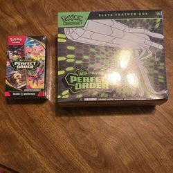 Perfect Order Etb + Booster Bundle