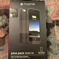 mophie juice pack reserve for iPhone 6/6s