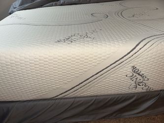 Full size used mattress and box spring