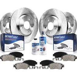 Detroit Axle Brake Kit for '08 - '10 Chevy Cobalt Rotors & Ceramic Brakes Pads