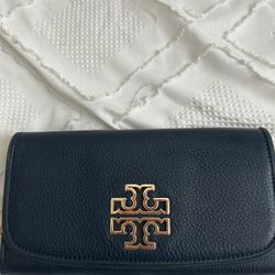 Tory Burch Wallet Blue 