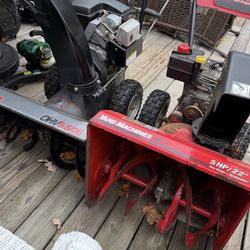3 Snowblowers.  All Ready 199 Each Reduced