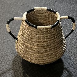 Beautiful Jug Shaped Basket $15
