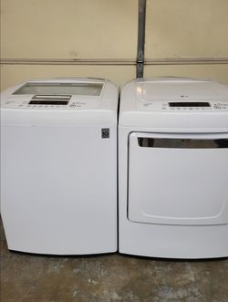Lg Washer And Dryer Set (Delivery Available)