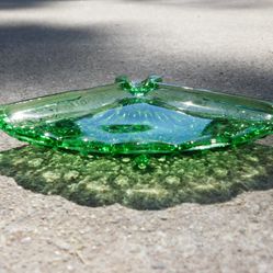 Uranium Glass Dish