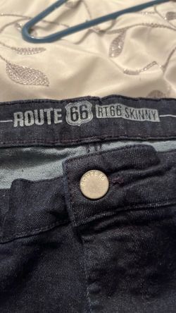 Vintage Route 66 Skinny Jeans