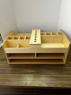 NEW Wood Lakeshore Learning Art/Writing Tabletop Desk