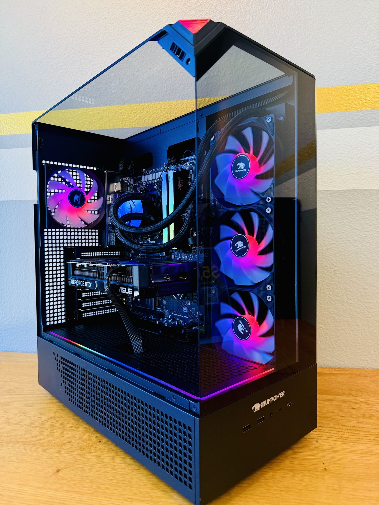 Gaming PC Custom Built by AREA-51 ✅🕹Full RGB Set,Ryzen 7/32GB RAM/2TB🖥1 Yr Wrnty‼️ RTX 5070 GPU💥 $0 Down Finance Available