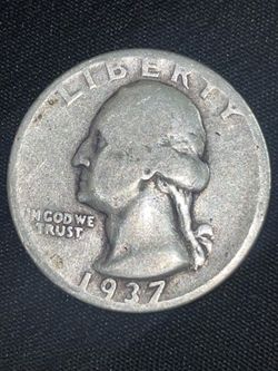 1937-D Washington SILVER Quarter - Circulated