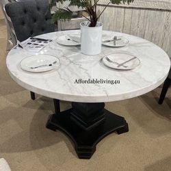 Genuine Marble Dining Table Brand New In Box