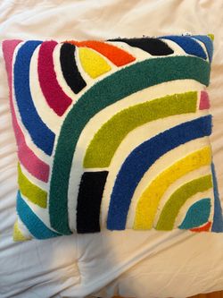 multicolor pillow