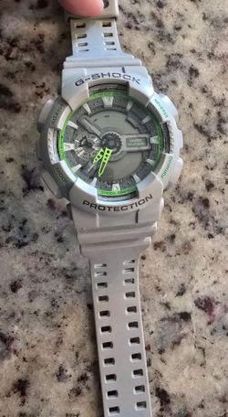 Grey G Shock watch