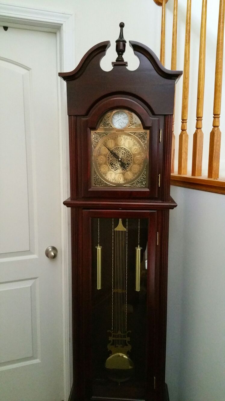 Madison Tempus Fugit Grandfather Clock