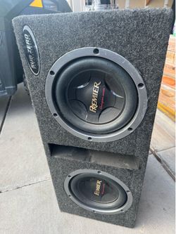 Pioneer 10” subs with amps