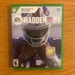 Madden 24 Xbox One Series X
