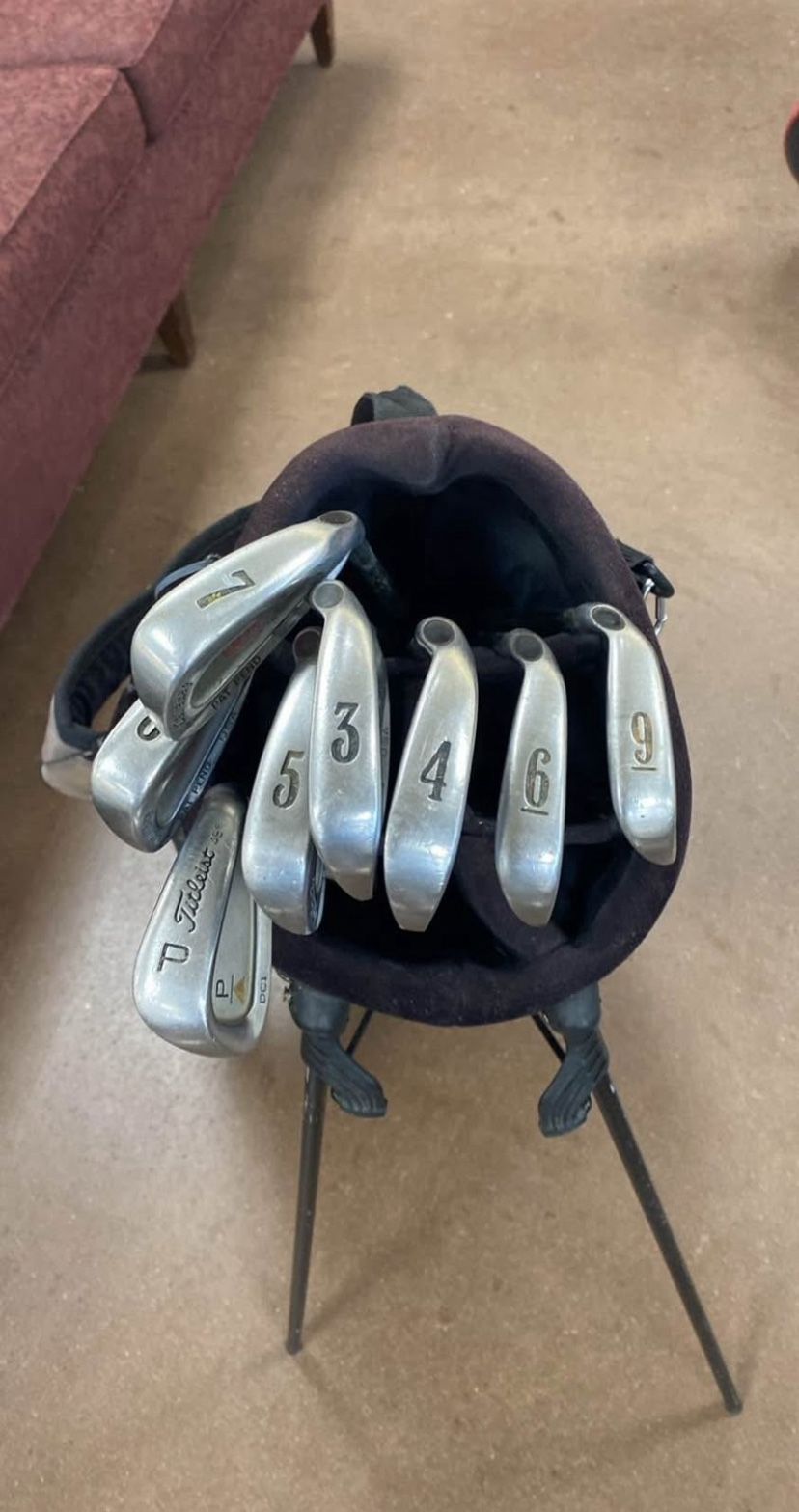 Callaway Pat Pend Vintage Iron Set with bag