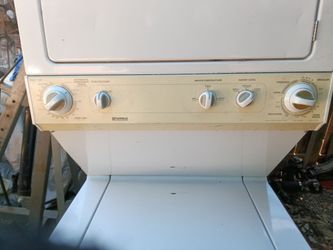 Kenmore Large Load Stacked Washer & Dryer