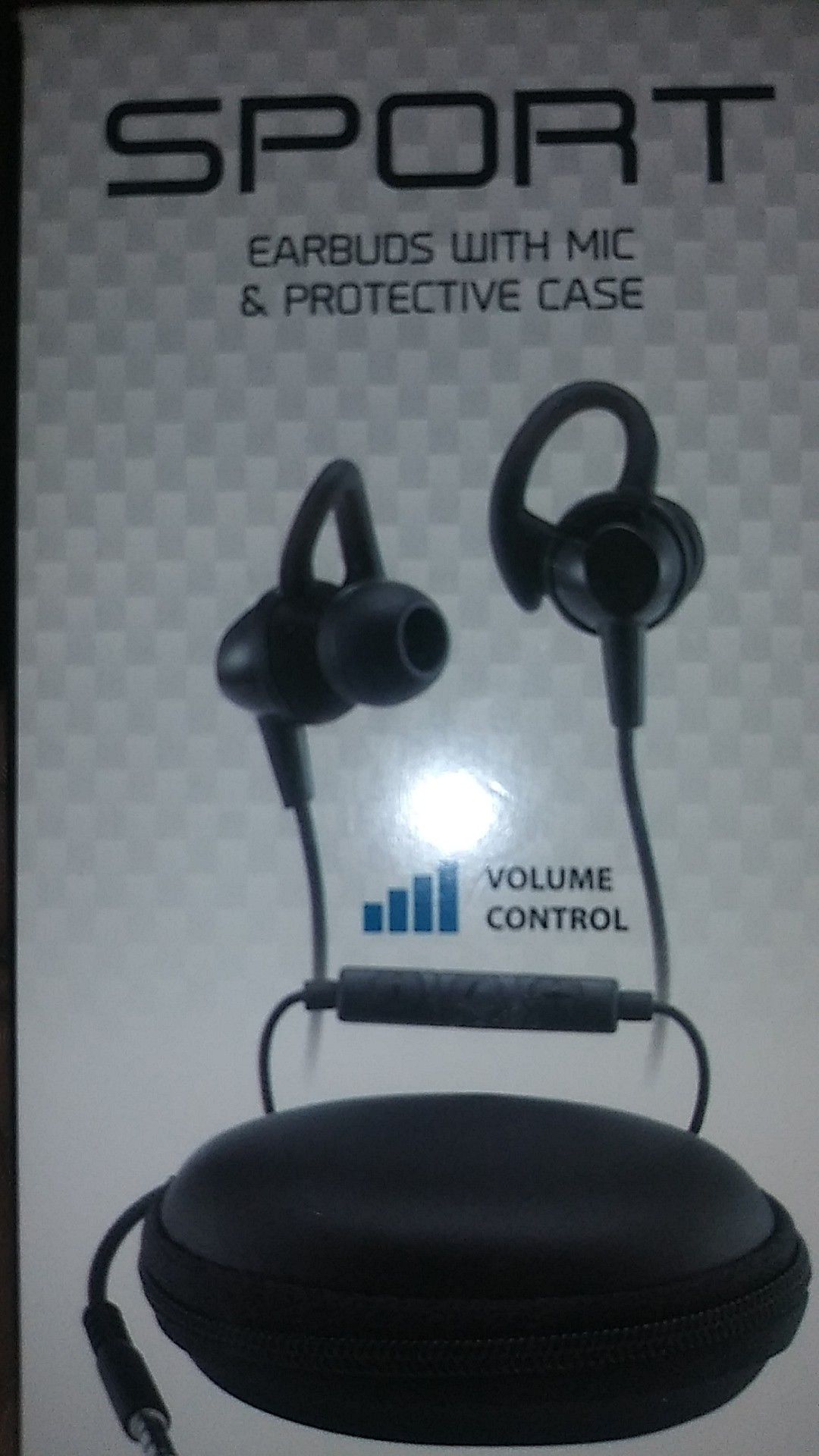 Earbuds (Mic & protective case included)