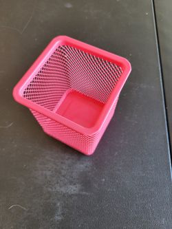 Pink Pencil Holder