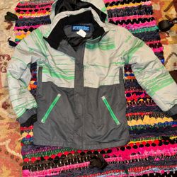 Kids snowboard Jacket Sz 8/10 ICEBURG 