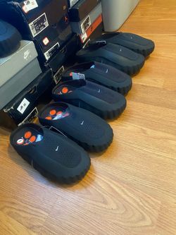Brand New Men’s Slides size 14,13 & 11 all run two size  smaller $ 90 each OBO