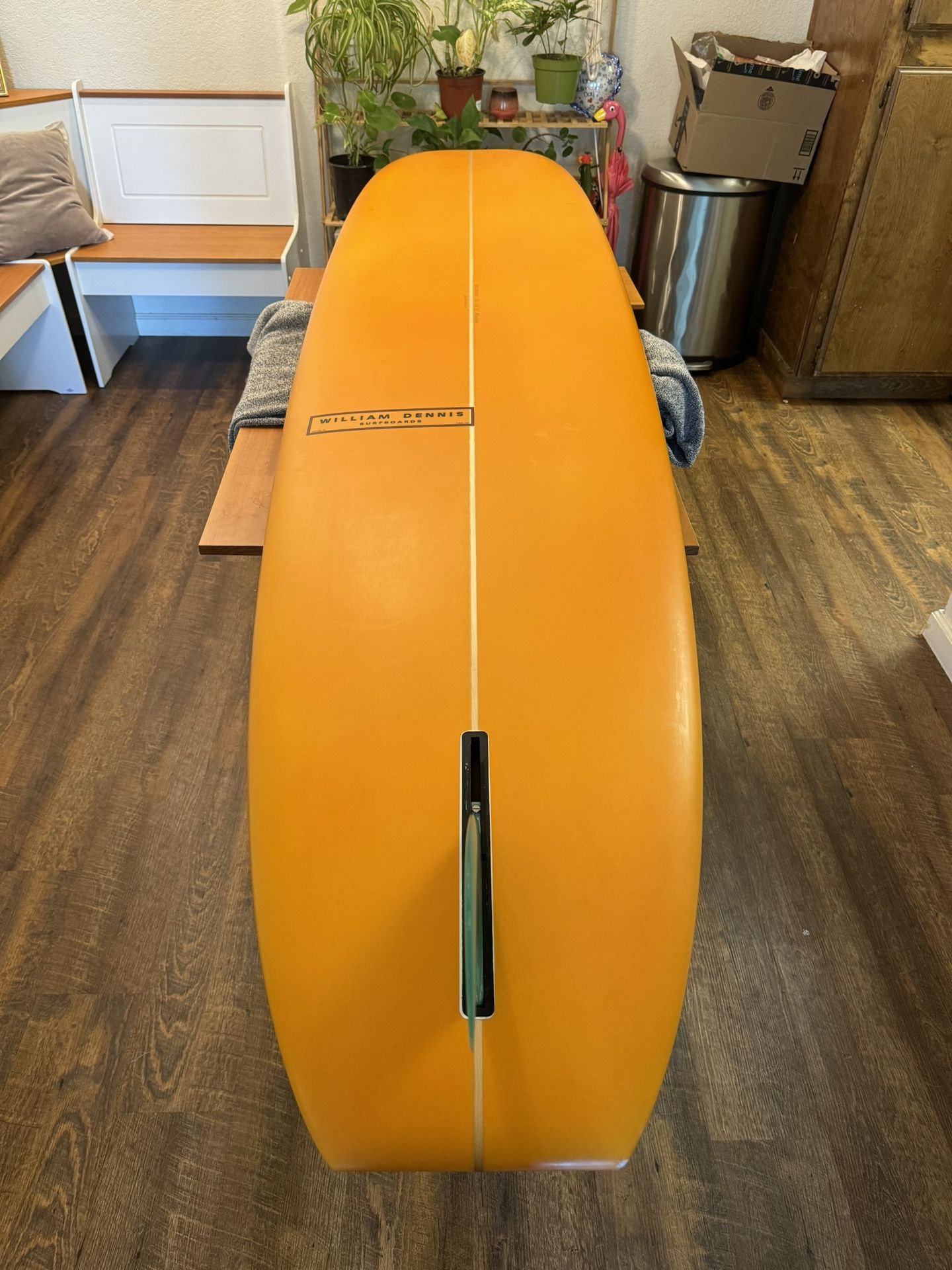 William Dennis Custom Longboard Surfboard 9'2”x23”x3” Ventura Surf