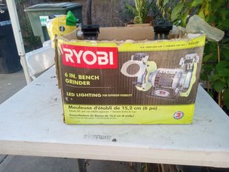 6 Inch Bench Grinder RYOBI