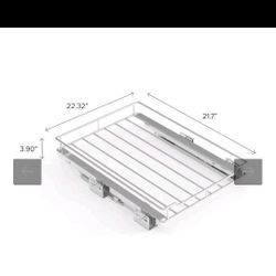 24" New Age 80656 Home Cabinet Pull Out Wine Bottle Rack 