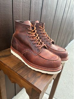 Red Wng 1907 Copper Rough & Tough SIZE 9D