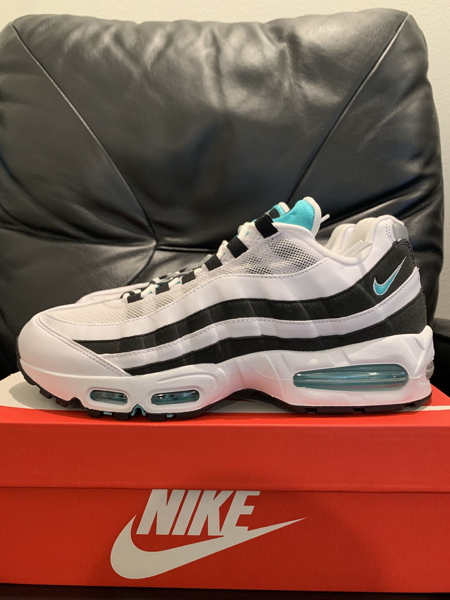 Nike Air Max 95 Big Bubble - Black Border “ Emerald “ Size 10.5