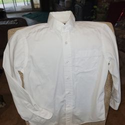 Joseph Abboud White Dress Shirt. Youth Size 10. Like New.
