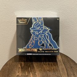 Pokémon Center Mega Evolution ETB Lucario Or Gardevoir TCG ETB