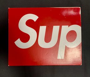 Supreme x Giro Syntax Mips Cycling Road Bike Helmet Red White Size Small