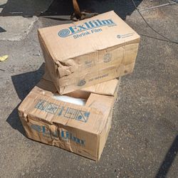 Shrinkwrap. Exlfilm 3 Boxes$125