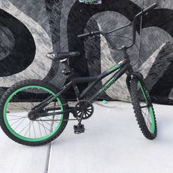 Green Slightly Used BMX Bike