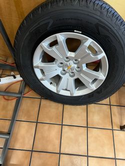 New Rims And Tires Chevy 17"