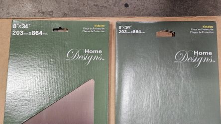 Kickplates for Exterior Door - Satin Nickel & Antique Bronze