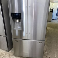 Samsung French door stainless steel good condition 36 x 68 we deliver