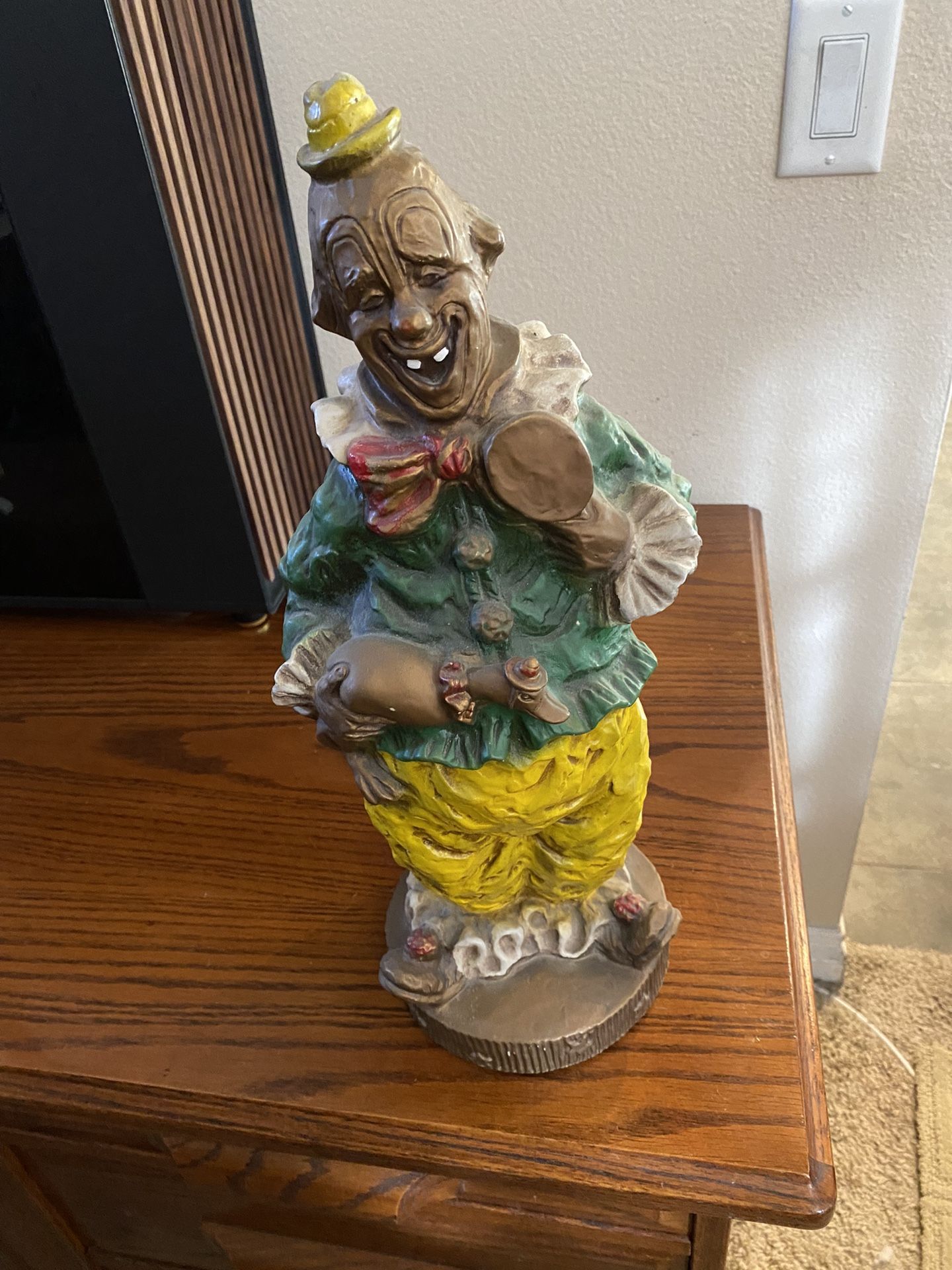 Antique 17” Clown 